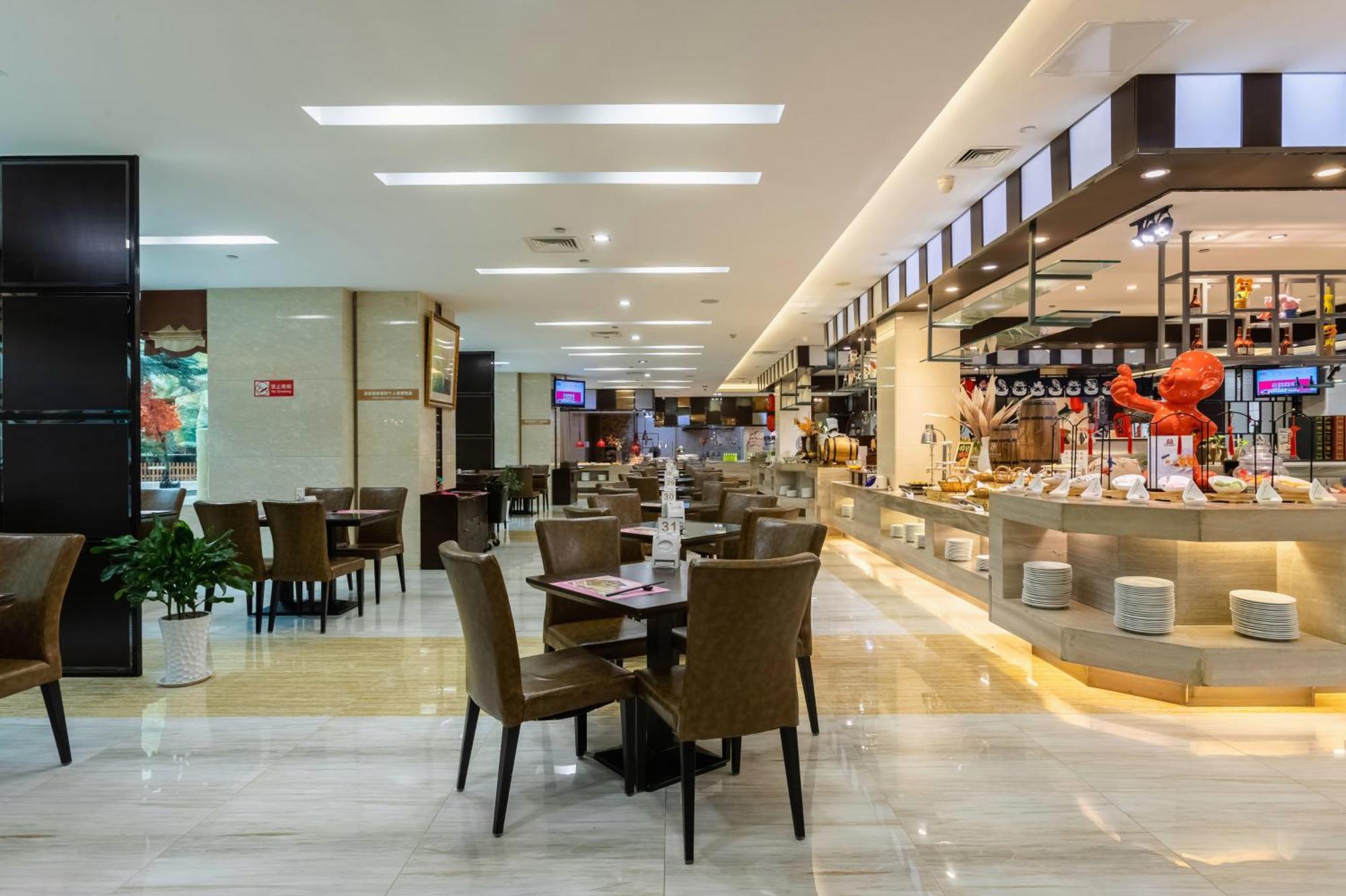 Bliss International Hotel Weihai Exterior foto