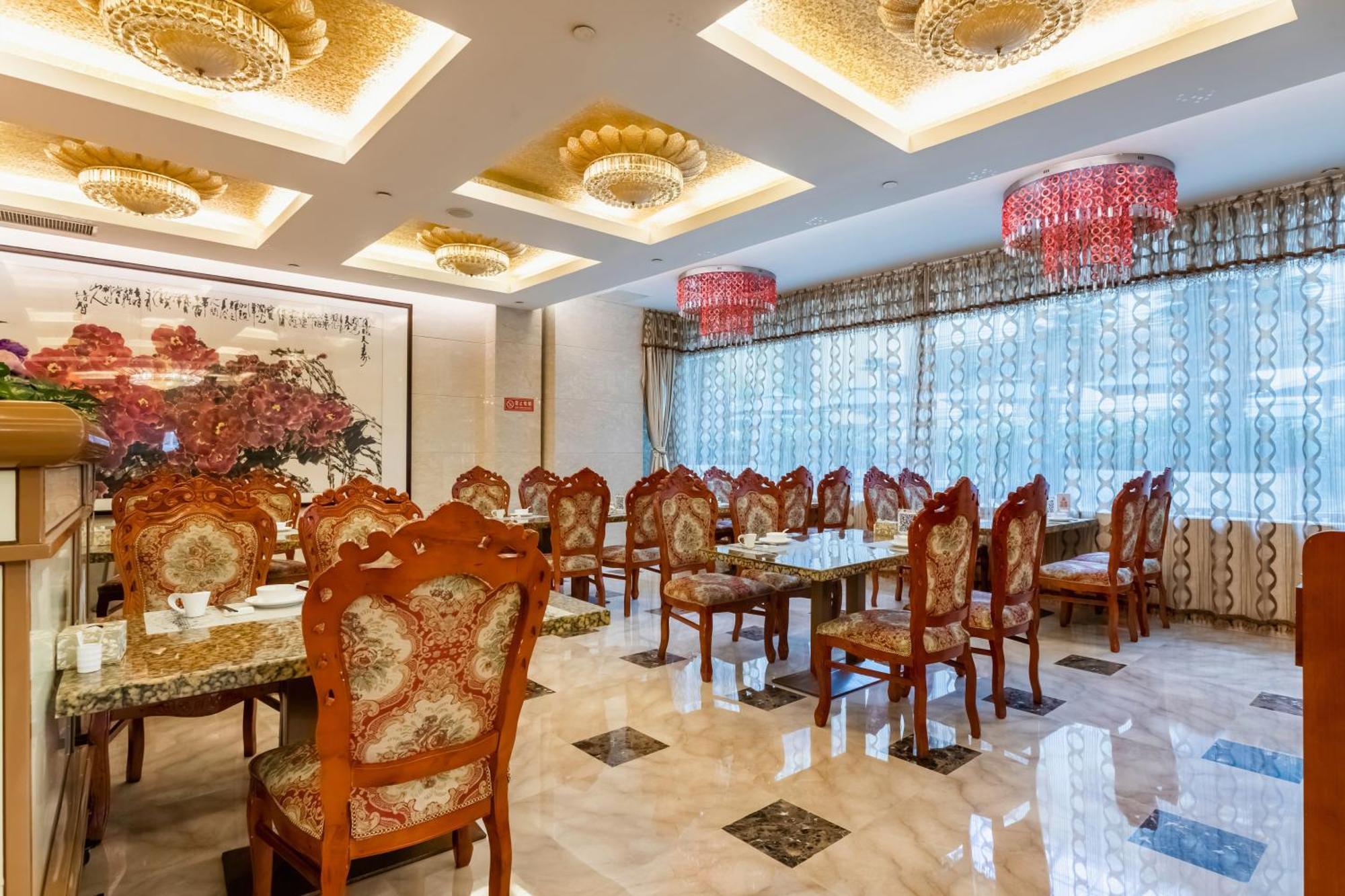 Bliss International Hotel Weihai Exterior foto