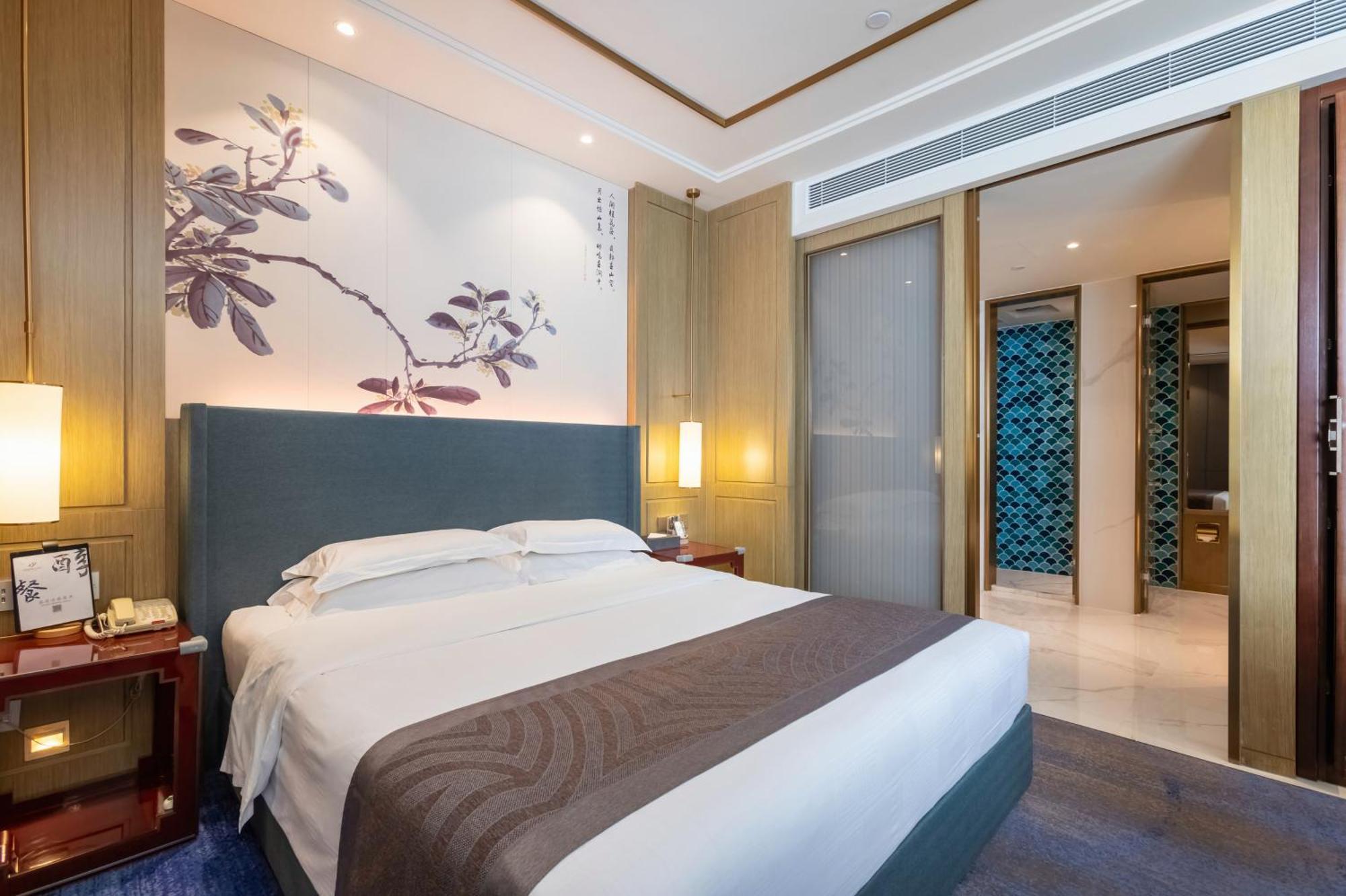 Bliss International Hotel Weihai Exterior foto